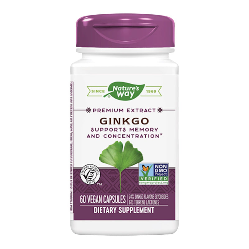Ginkgo Standardized (60 Capsules)