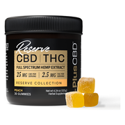 +PlusCBD Reserve Gummies (25 mg CBD | 2.5 mg THC) (30 Gummies)