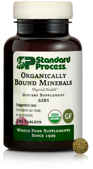 Organically Bound Minerals-Organic, 180 Tablets