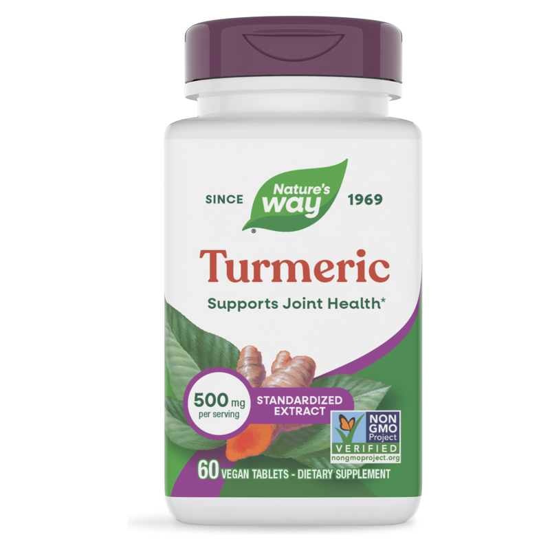 Turmeric Standardized 450mg (60 Tablets) — Nature's Way