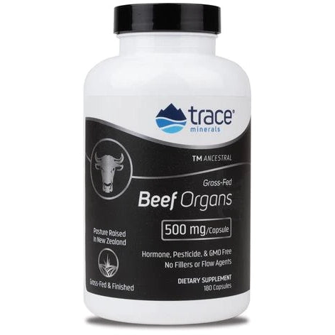 TMAncestral Beef Organs (180 Capsules)-Vitamins & Supplements-Trace Minerals-Pine Street Clinic