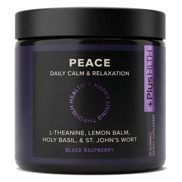 +PlusHLTH Peace Gummies (Black Raspberry) (30 Gummies)