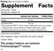 6650 Pancreatrophin PMG-R18 Supplement Facts