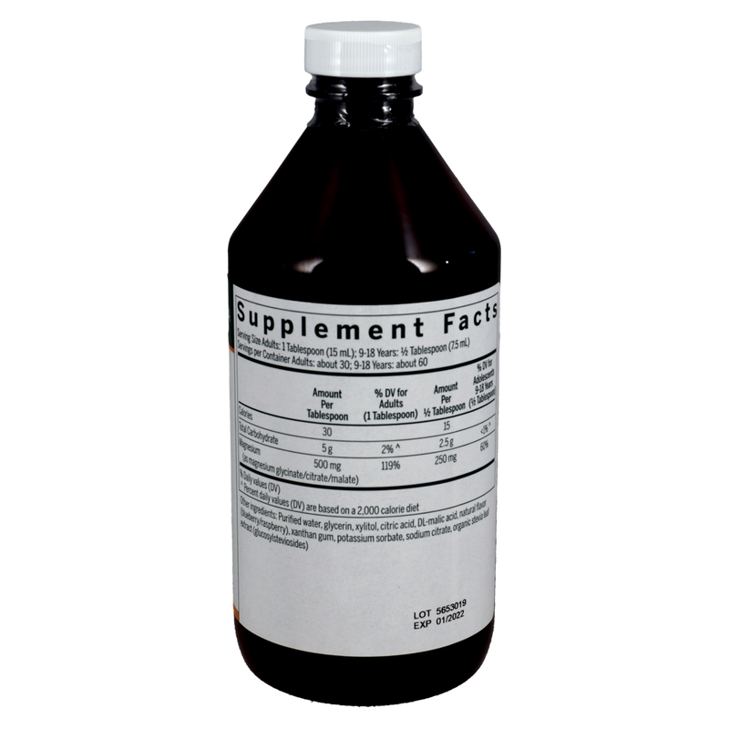 Magnesium Complex Liquid (450 ml) label