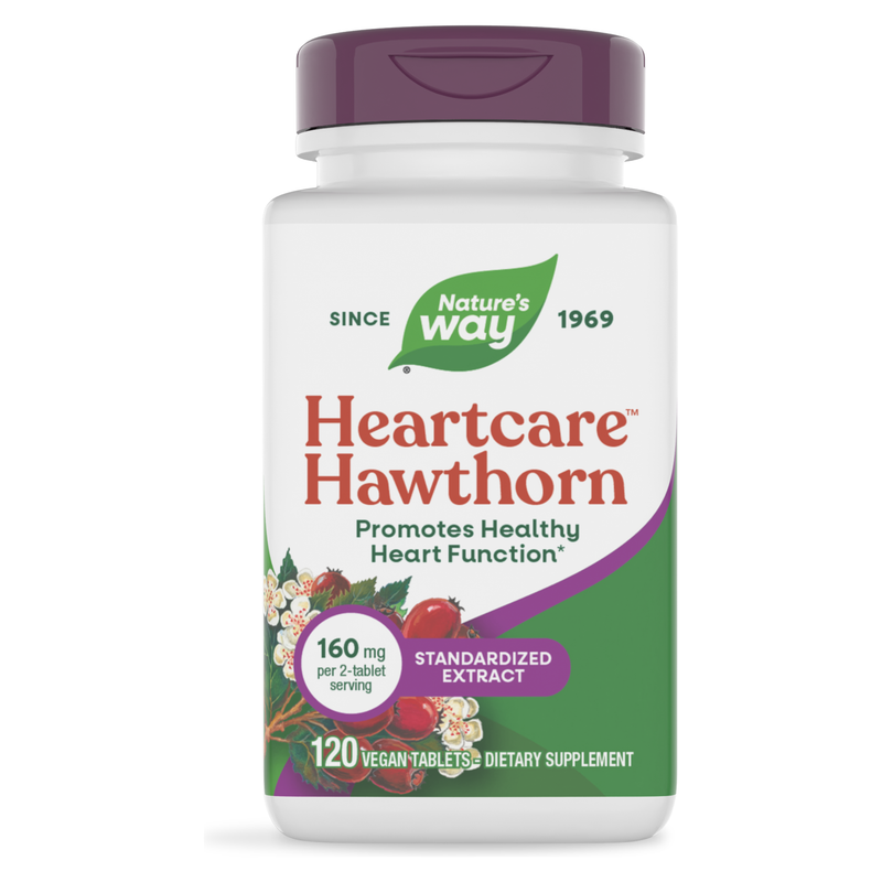 HeartCare™ Standardized Hawthorn (120 Tablets) — Nature's Way