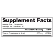 Liposomal Vitamin C (180 Capsules)