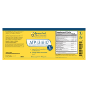 ATP 360 (90 Capsules) label