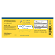 CoQ10 Power (60 Softgels) label