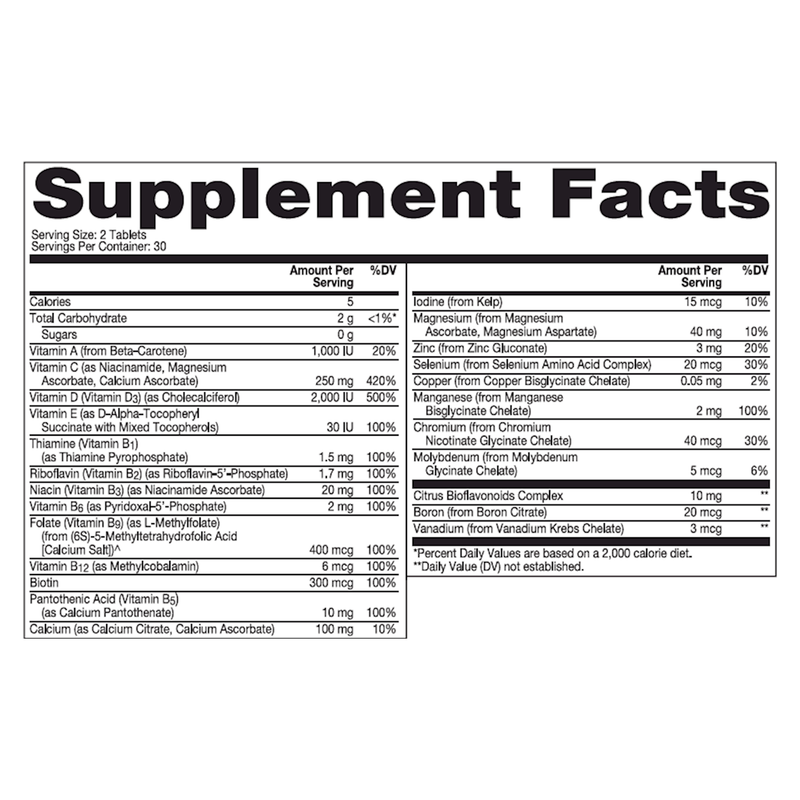 Children's Chewable Multivitamin (60 Tablets)