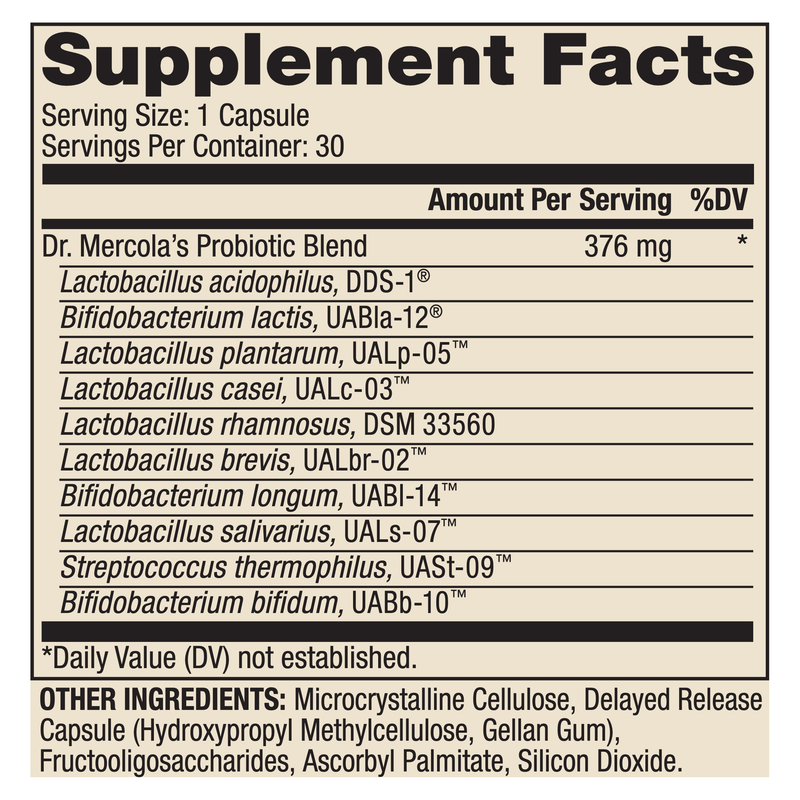 Complete Probiotics 70 Bill CFU