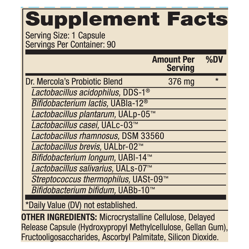 Complete Probiotics 70 Bill CFU