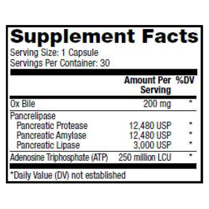 Gallbladder Enzymes (30 Capsules)