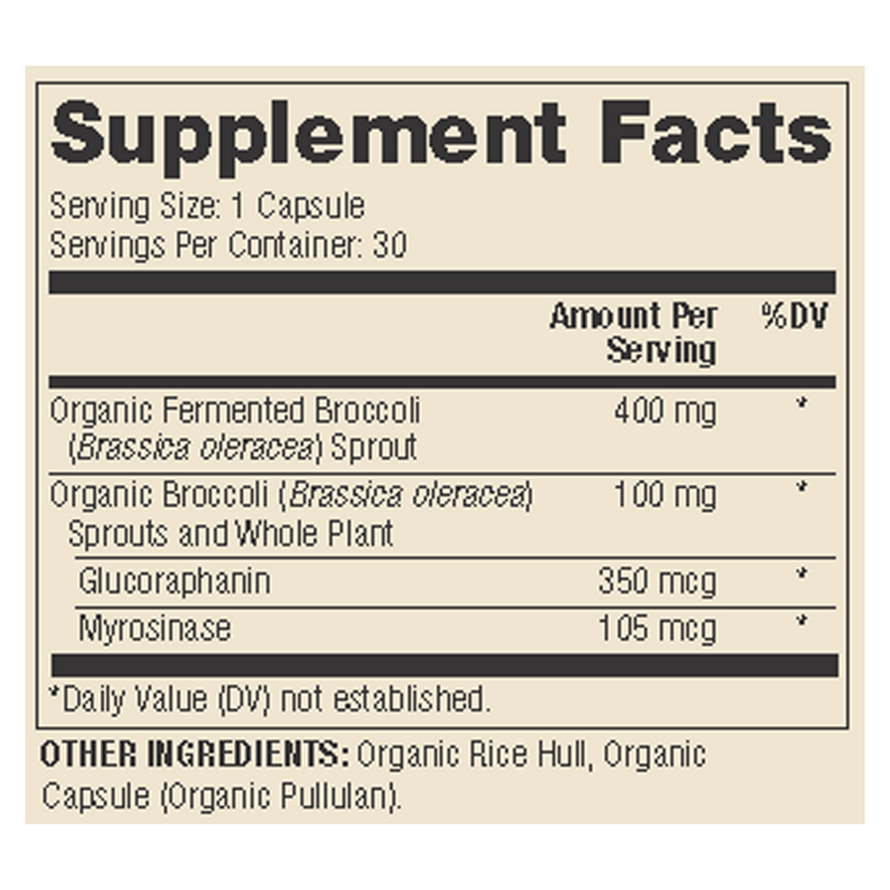 Fermented Broccoli Sprouts (30 Capsules)