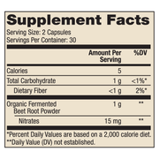 Organic Fermented Beets (60 Capsules)