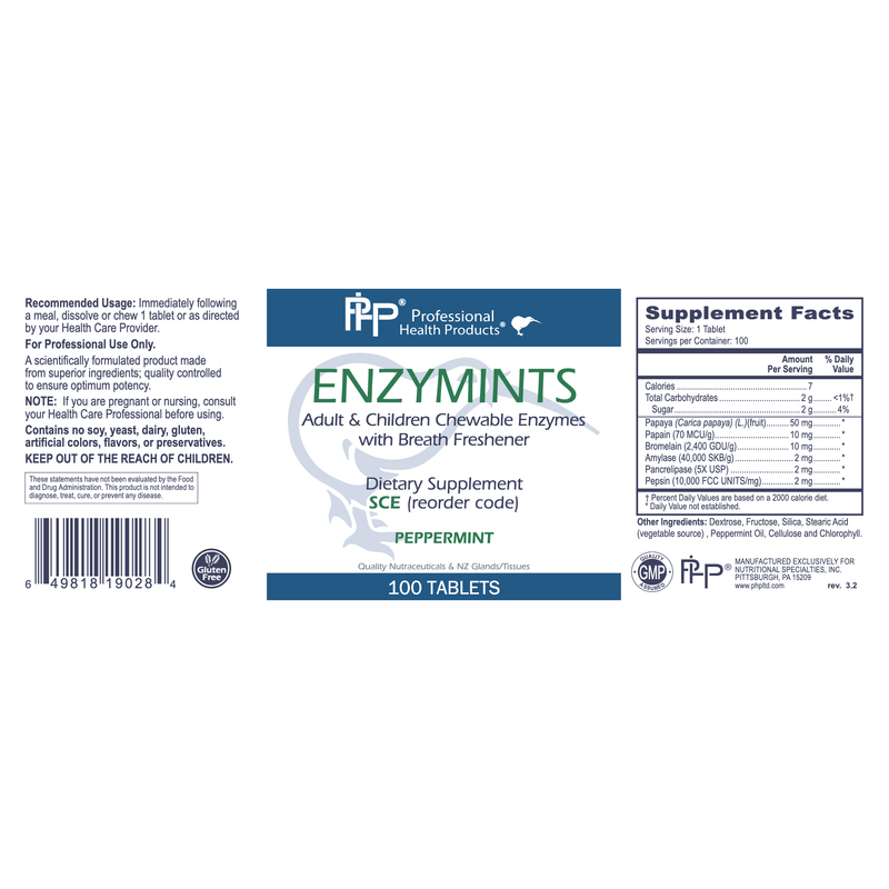 Enzymints (100 Chewable Tablets)