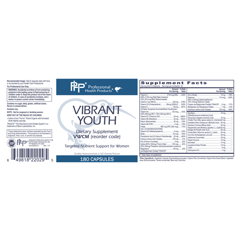 Vibrant Youth (180 Capsules)