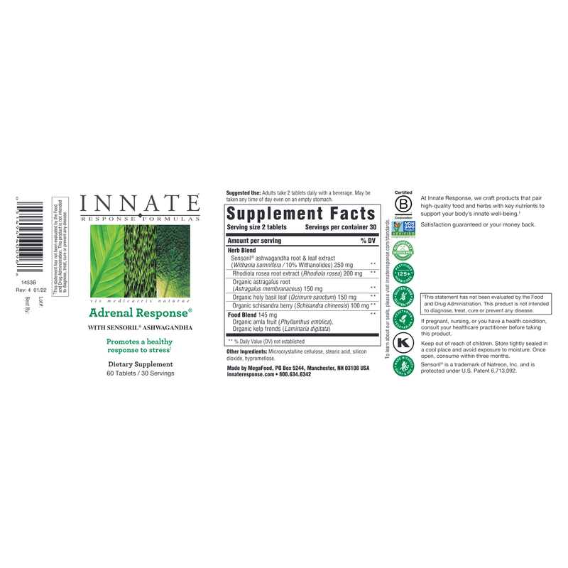 Adrenal Response (90 Tablets)