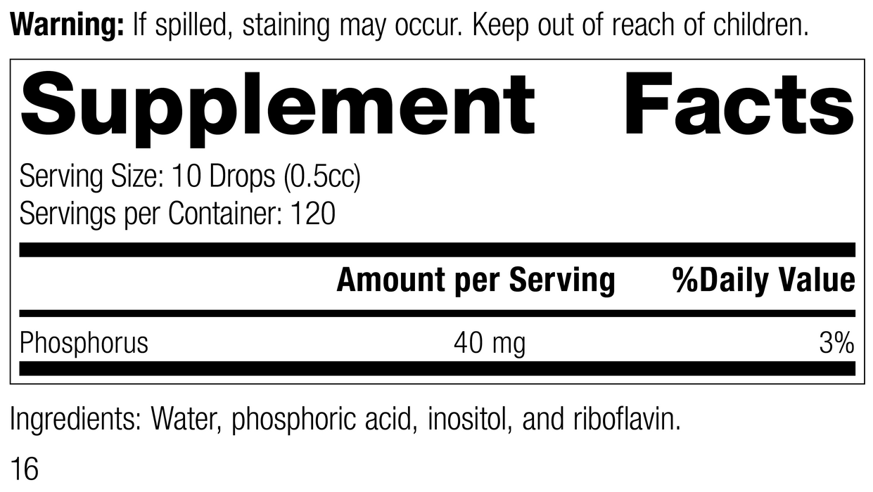 Phosfood® Liquid, 60 mL (2 fl oz)