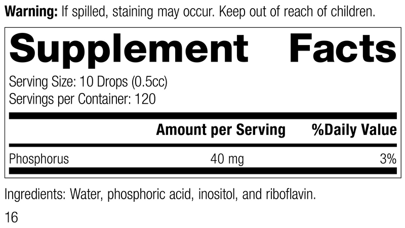 Phosfood® Liquid, Net 60 mL (2 fl oz)