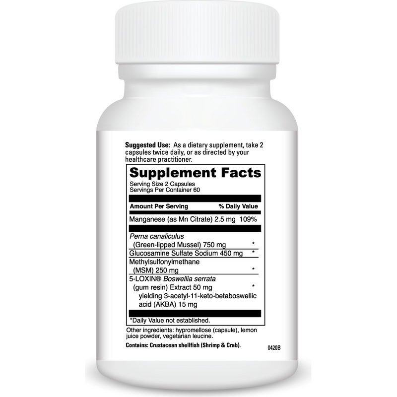 Perna Pro (120 Capsules) supplement facts