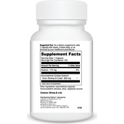 Glucosamine Sulfate 500 mg (120 Capsules) supplement facts