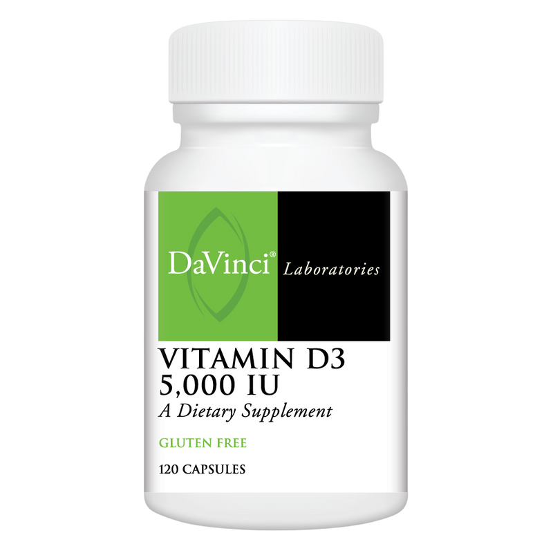 Vitamin D3 5000Iu (120 Capsules)