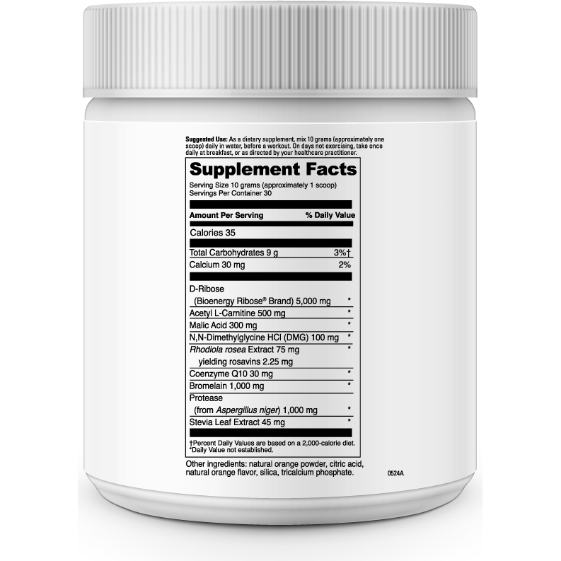 Mito-Fuel (30 14.7 cc Scoop) supplement facts