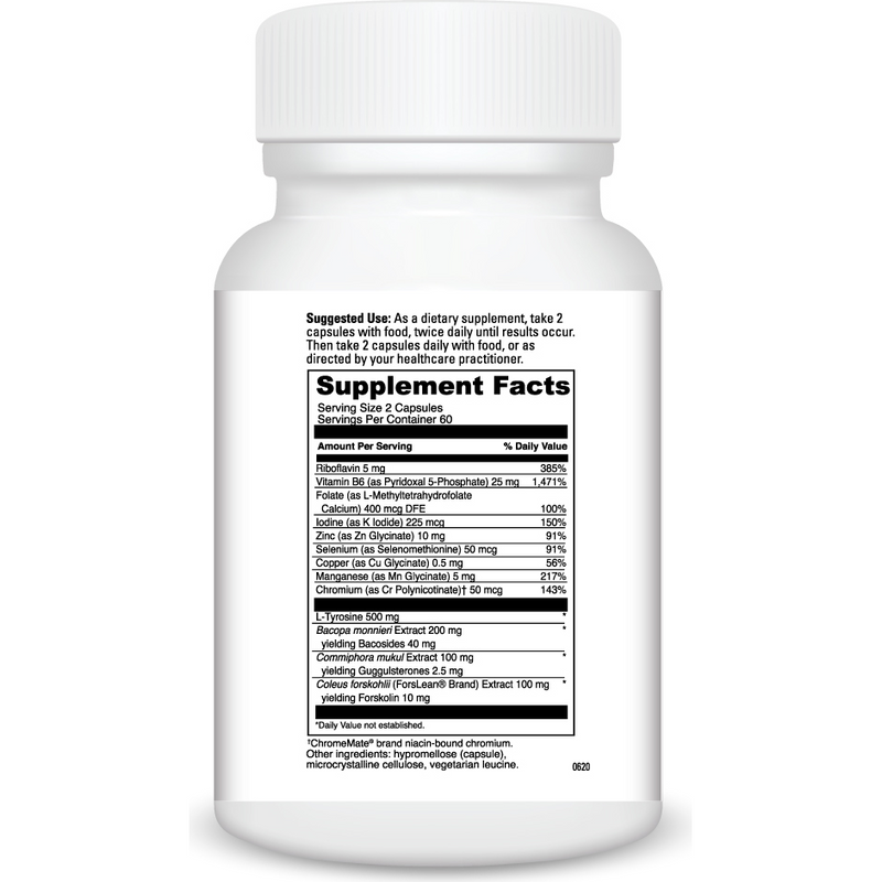 Thyroid Basics (120 Capsules) supplement facts
