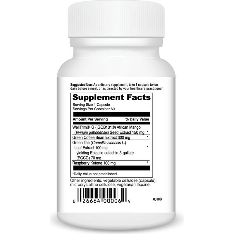 Mango-Plex (60 Capsules) supplement facts