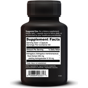 Telomere Benefits (60 Capsules) supplement facts