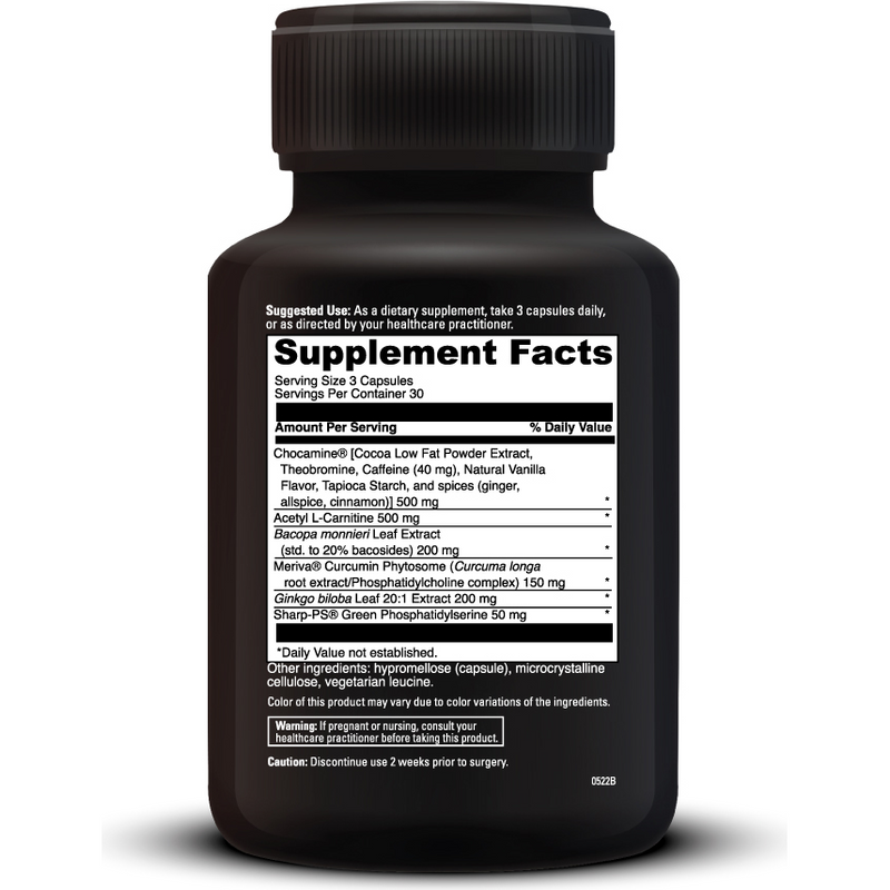 Neuro Benefits (90 Capsules) supplement facts