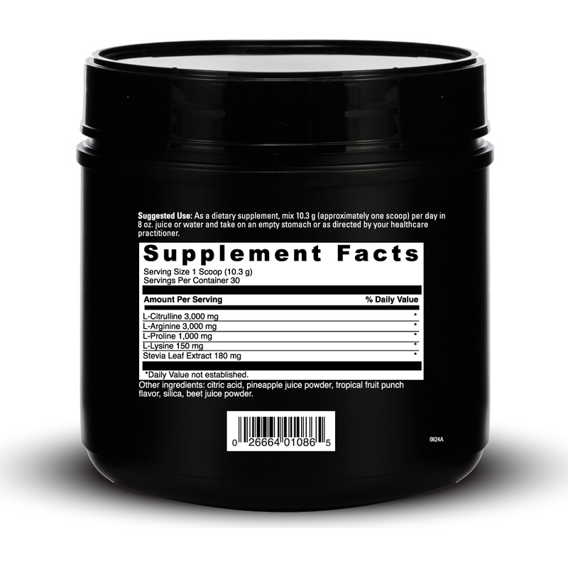 Nitro Benefits (30 13 cc Scoop) supplement facts