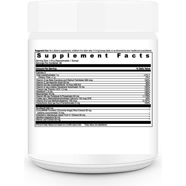 Mightiest Vite (30 1.43 g scoop) supplement facts
