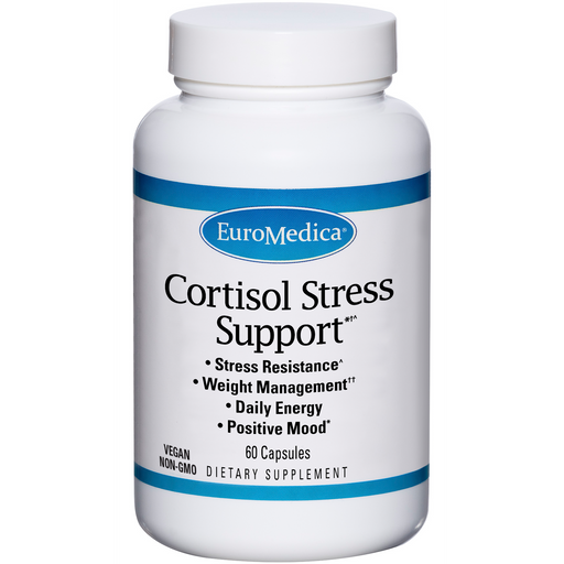 Cortisol Stress Support (60 Capsules)-Vitamins & Supplements-EuroMedica-Pine Street Clinic