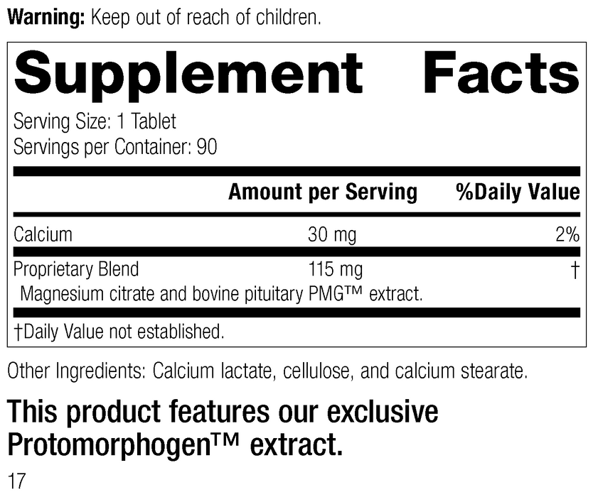 Pituitrophin PMG®, 90 Tablets