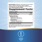 Primadophilus Bifidus (90 Capsules) — Supplement Facts