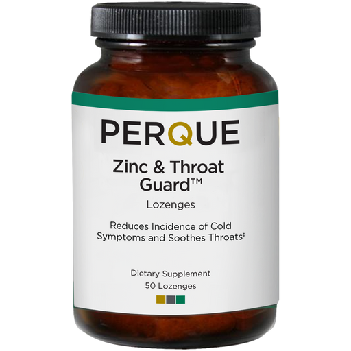 PERQUE - Zinc & Throat Guard Lozenges (50 Lozenges) - 