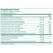 Qualia NAD+ Optimized Aging (42 Capsules) supplement facts