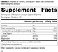 Prebiotic Inulin, Rev 06 Supplement Facts