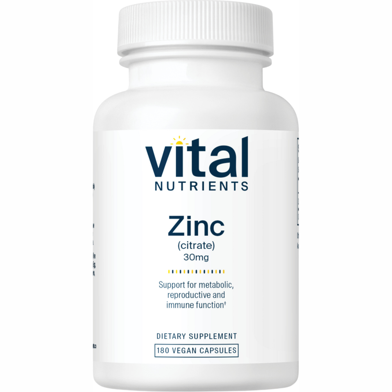 Zinc (citrate) (30 mg)