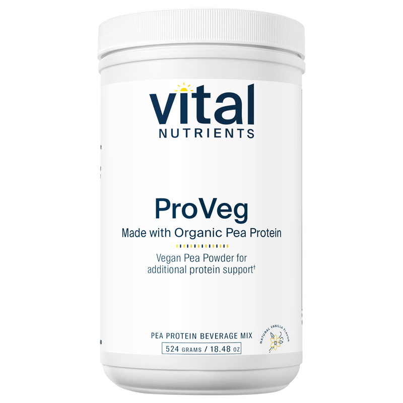 ProVeg Organic Pea Protein Vanilla (524 Grams Powder)