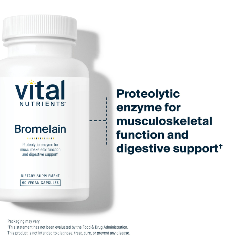 Bromelain 375 mg (60 Capsules)