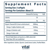 Flax Oil (100 Softgels)