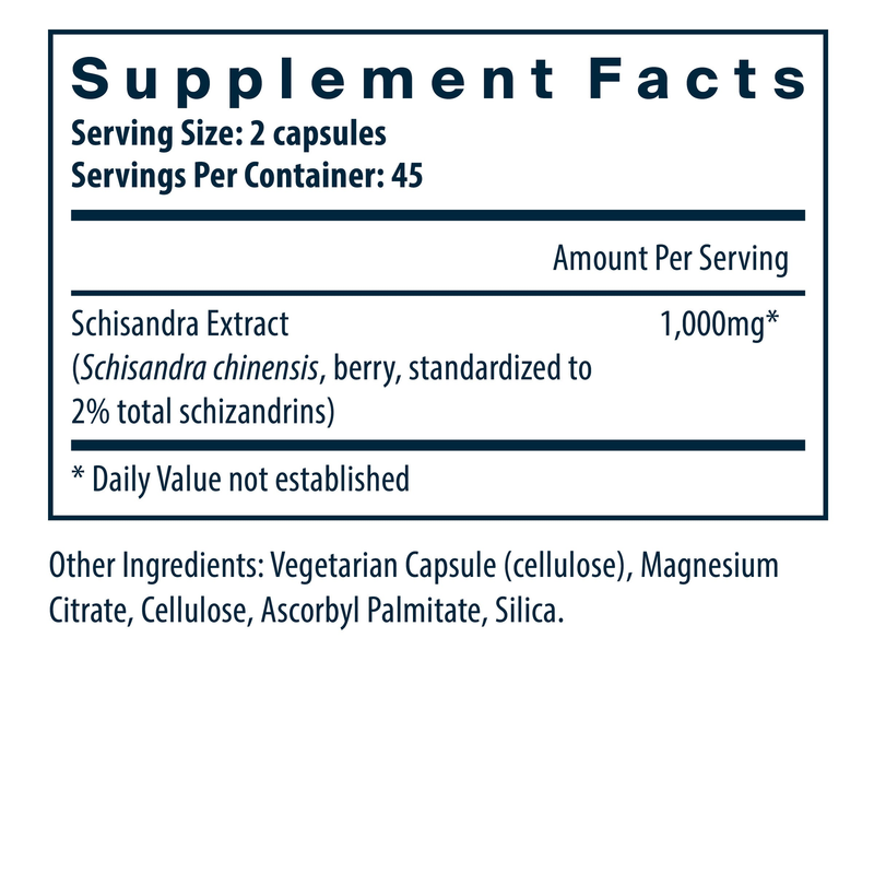 Schisandra Extract 1000 mg (90 Capsules)