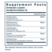 Liver Support II (with Picrorhiza) (60 Capsules)