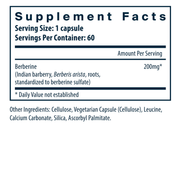 Berberine 200 mg (60 Capsules)