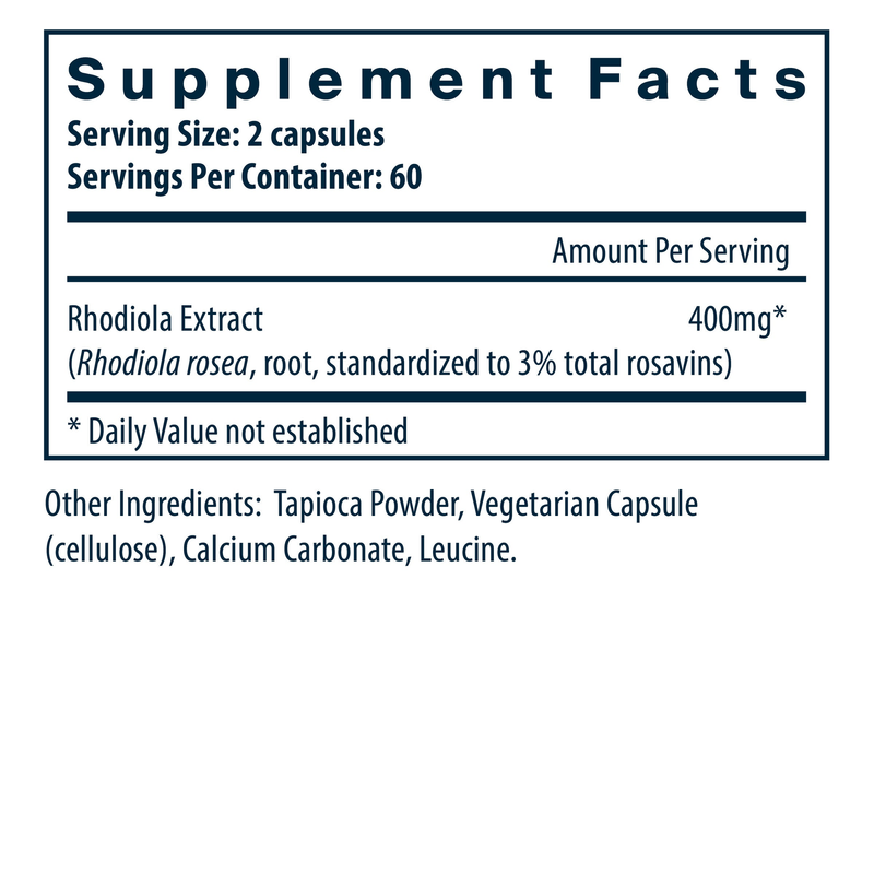 Rhodiola rosea 3%