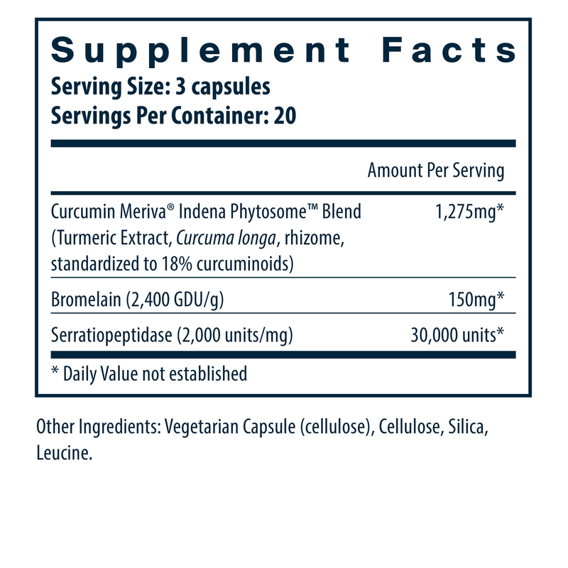 Phyto-Curcumin Plus Enzymes (60 Capsules)