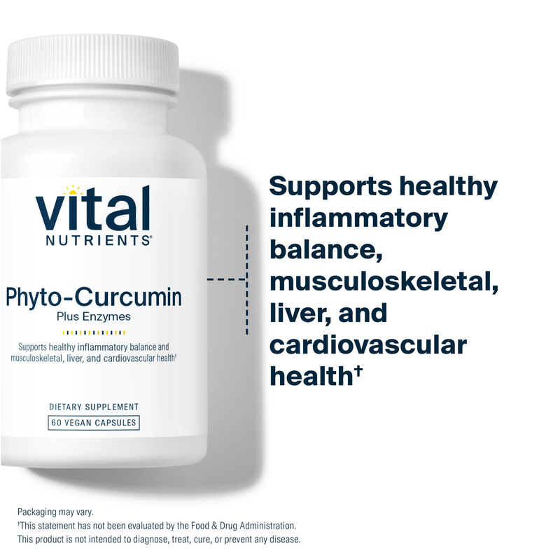 Phyto-Curcumin Plus Enzymes (60 Capsules)