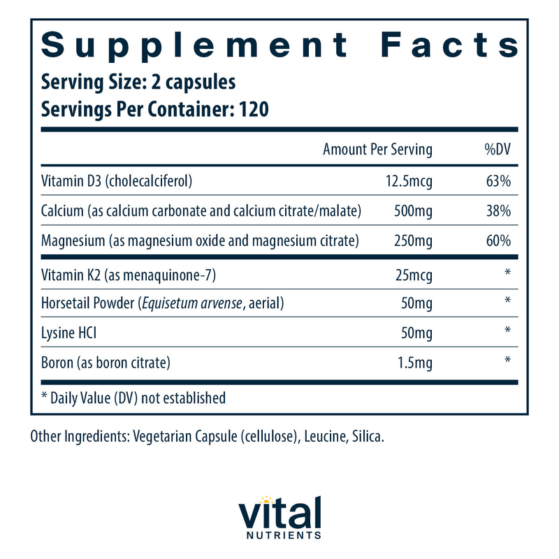 Osteo-Nutrients II (w Vit K2-7) (240 Capsules)